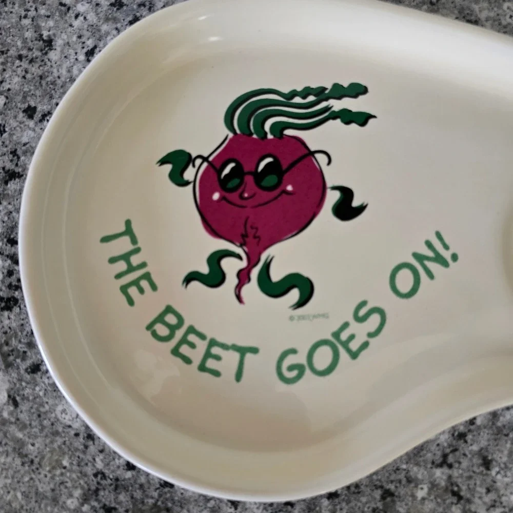 WMG Veggie Soup Sandwich Set Cream The Beet Goes On Lettuce Dance Vintage 2003 - Picture 3 of 10